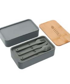 Stackable Bamboo Fiber Bento Box-HBKS/Units