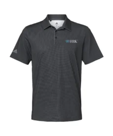 Men's Diamond Dot Print Polo-HBK