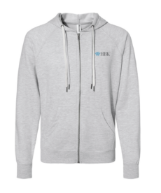 Lightweight Full-Zip Hooded Sweatshirt - HBK