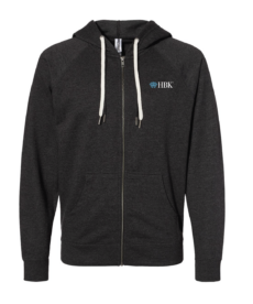 Lightweight Full-Zip Hooded Sweatshirt - HBK