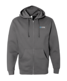 Midweight Full-Zip Hooded Sweatshirt - HBK