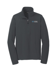 Men's 1/2-Zip Microfleece Jacket-HBK