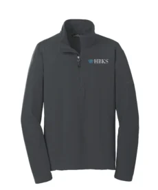 Men's 1/2-Zip Microfleece Jacket-HBKS