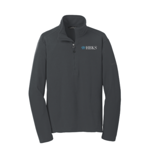 Men's 1/2-Zip Microfleece Jacket-HBKS