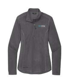 Women's 1/2-Zip Microfleece Jacket-HBK