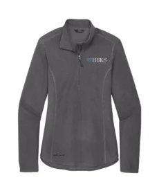 Women's 1/2-Zip Microfleece Jacket-HBKS