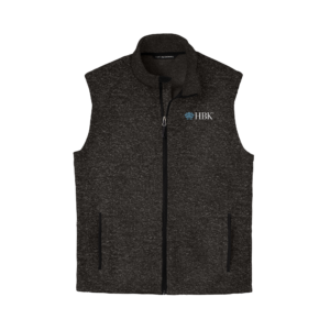 Men's Sweater Fleece Vest-HBK