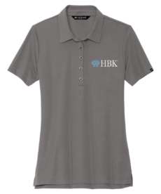 Women's TravisMathew Oceanside Solid Polo - HBK