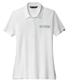 Women's TravisMathew Oceanside Solid Polo - HBK