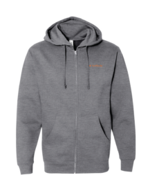 Midweight Full-Zip Hooded Sweatshirt - Vertilocity