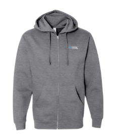 Midweight Full-Zip Hooded Sweatshirt - HBK