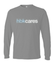 Men's Long Sleeve 100% Cotton Ring Spun T-shirt-HBK