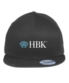 New Era® - Flat Bill Snapback Cap-HBK