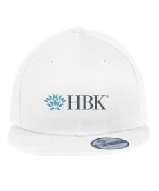 New Era® - Flat Bill Snapback Cap-HBK