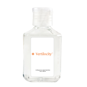 1 oz Antibacterial Hand Sanitizer Gel-Vertilocity