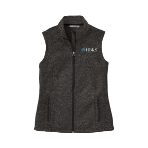 Women's Sweater Fleece Vest-HBKS