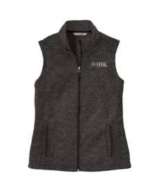 Women's Sweater Fleece Vest-HBK