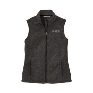 Women's Sweater Fleece Vest-HBK