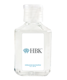 1 oz Antibacterial Hand Sanitizer Gel-HBK