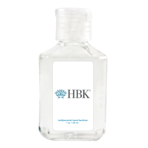 1 oz Antibacterial Hand Sanitizer Gel-HBK