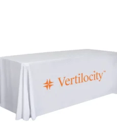 6' Standard Table Throw White - Vertilocity
