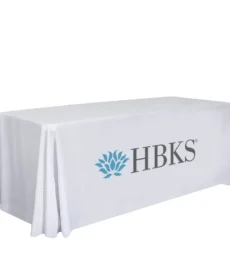 6' Stanadard Table Throw White-HBKS
