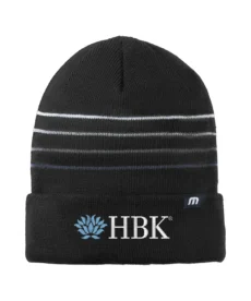 Striped Cuffed Beanie - HBK