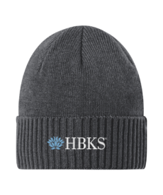 Rib Knit Cuff Beanie - HBKS