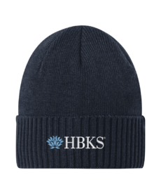 Rib Knit Cuff Beanie - HBKS - Image 3