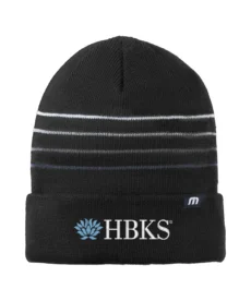 Striped Cuffed Beanie - HBKS