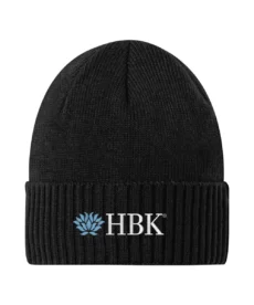Rib Knit Cuff Beanie - HBK